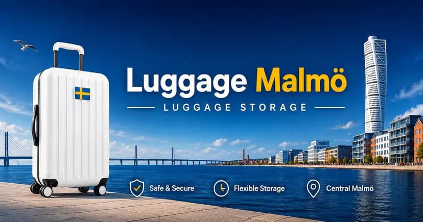 Luggage Malmö — luggage storage by Turning Torso